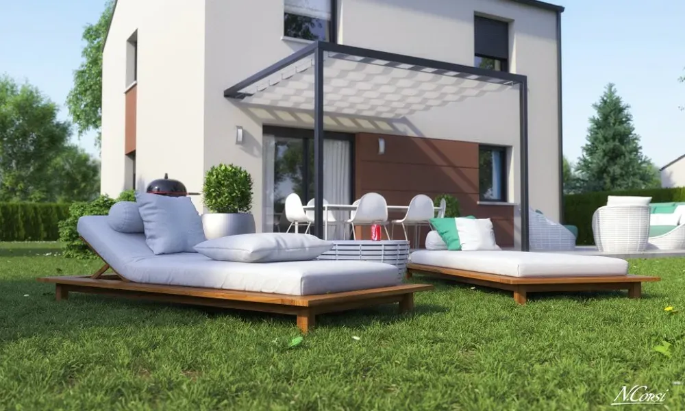 New House with Garden in Vantoux