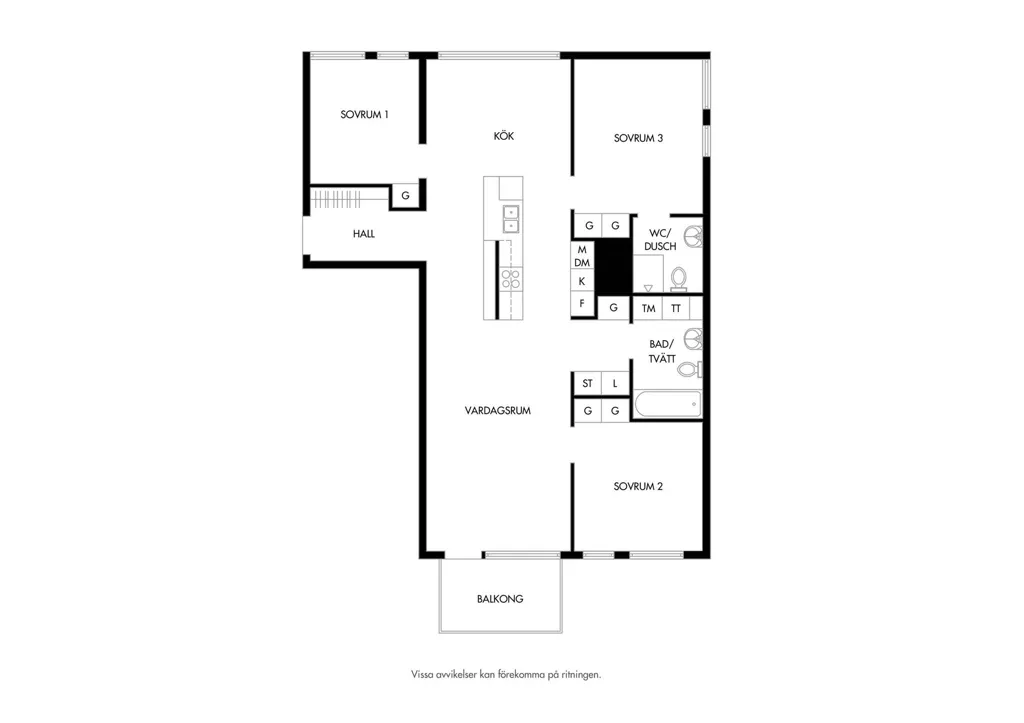 Appartement 4 pièces à Malmö kommun