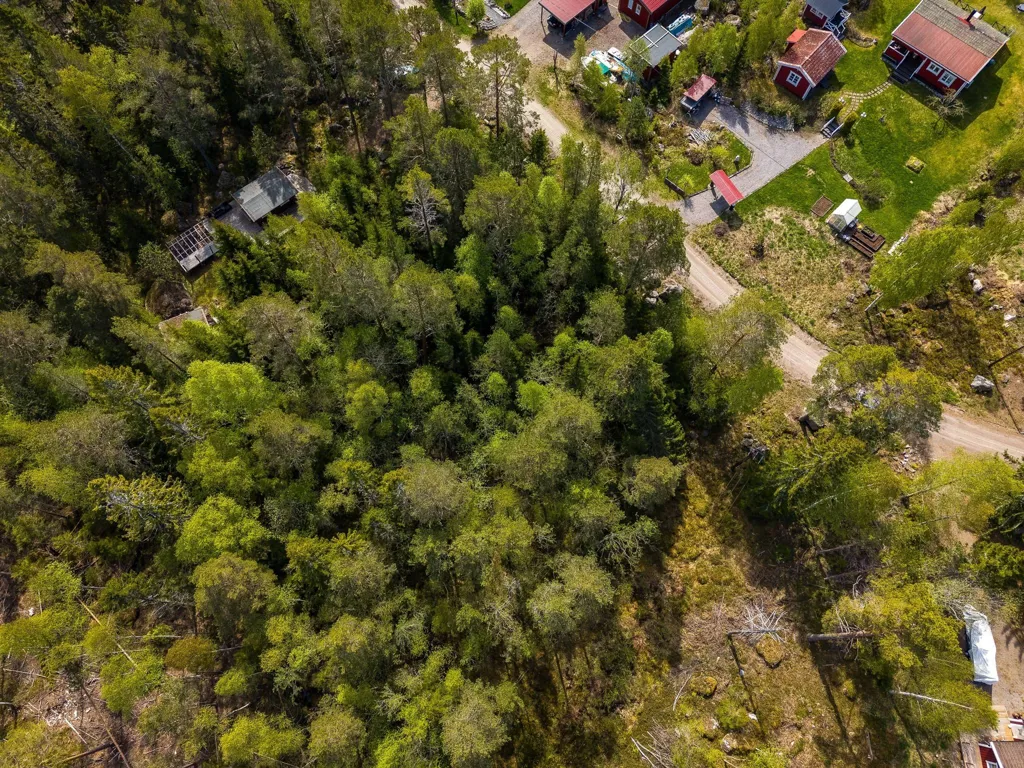 Vue aérienne - Unbuilt Plot with Sea View in Jonskär