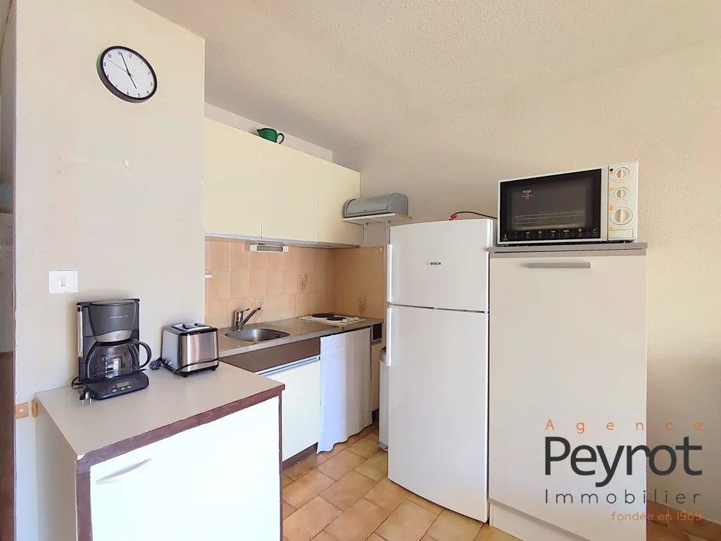 Cucina - T2 Apartment with Sea View in Leucate