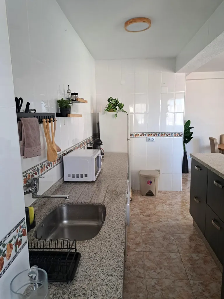 Köök - 3-toaline korter asukohas Málaga Capital