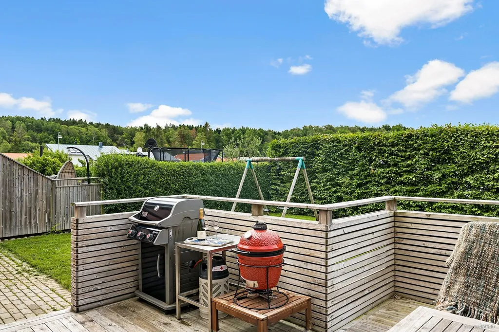 Terrace - Two-Storey Villa with Garden in Ullstorp