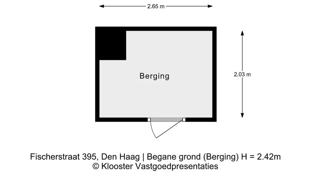 Floor Plan - Maisonette with Terrace in Transvaalkwartier