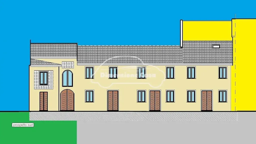 Terraced House with South Exposure in Lucca