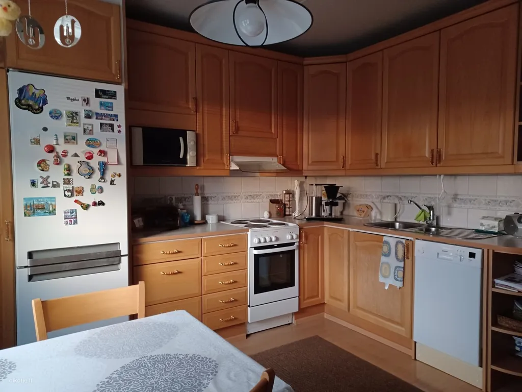 Cuisine - 5th Floor Apartment with Balcony in Kotka