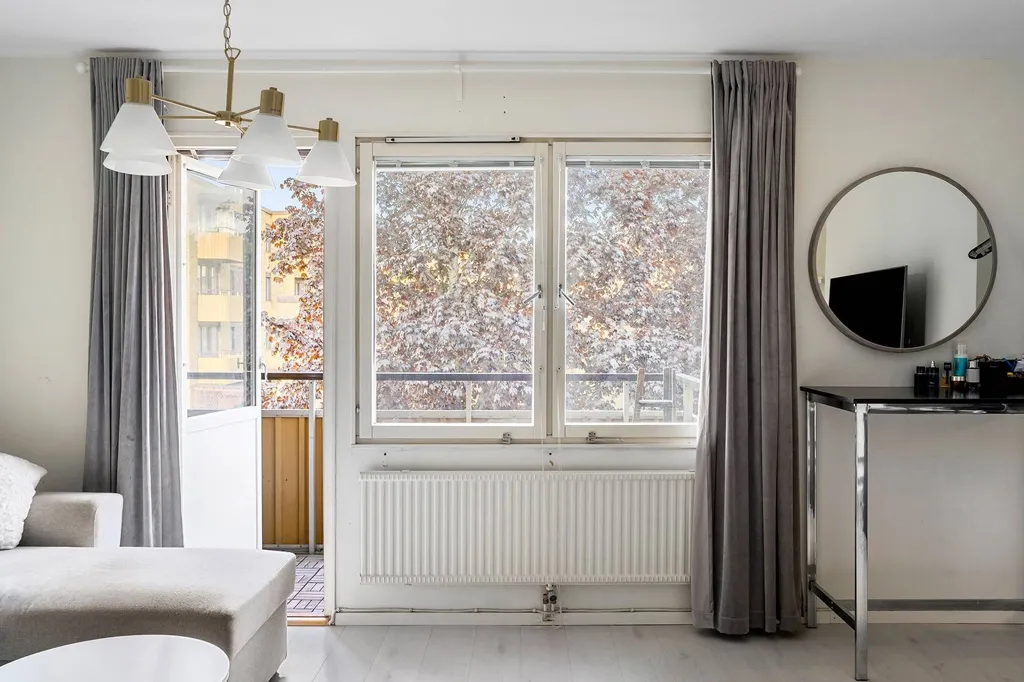 Elutuba - Bright 1-Bedroom Flat with Balcony in Stockholm