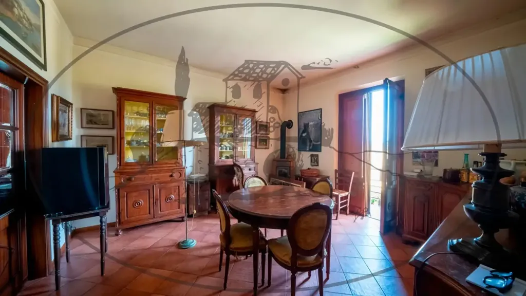 Sala da pranzo - Independent House with Panoramic View in Figline Valdarno