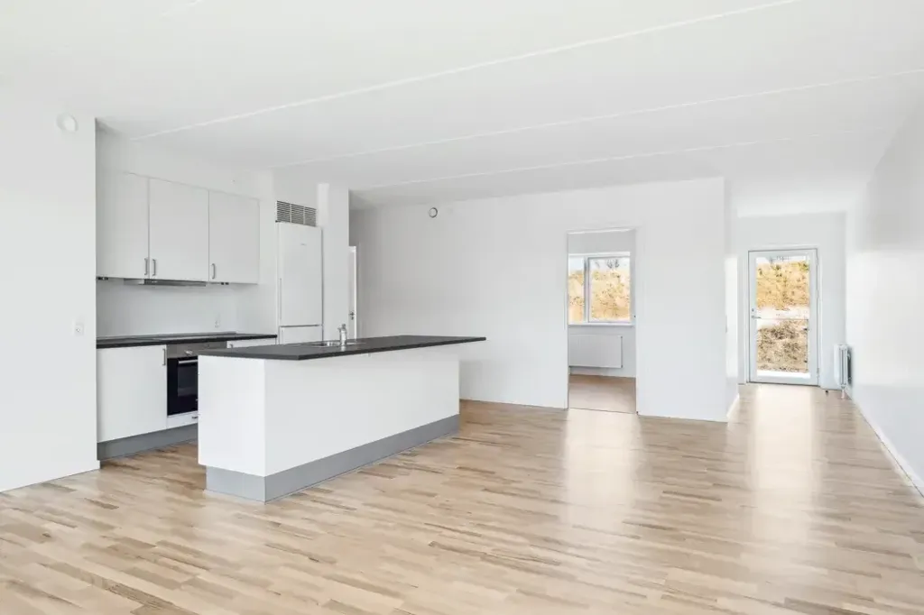 Kitchen - Apartment with Terrace in Aalborg
