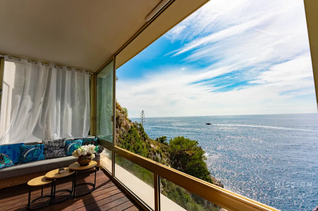 Balcon - Appartement Duplex avec Vue Mer au Cap de Nice