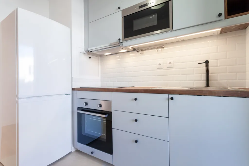 Köök - 3-Bedroom Apartment with Impressive View in Courbevoie