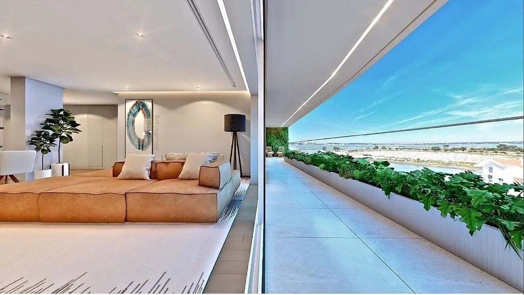 Séjour - Luxury T3 Flat with River Views in Barreiro