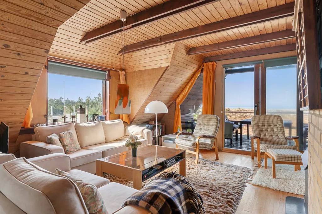 Living Room - Cottage by Gudmindrup Strand in Højby