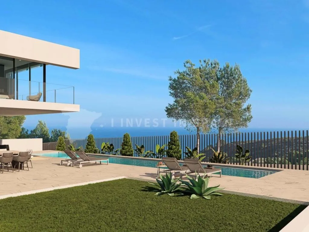 Piscine - Luxury Villa with Sea View in Moraira