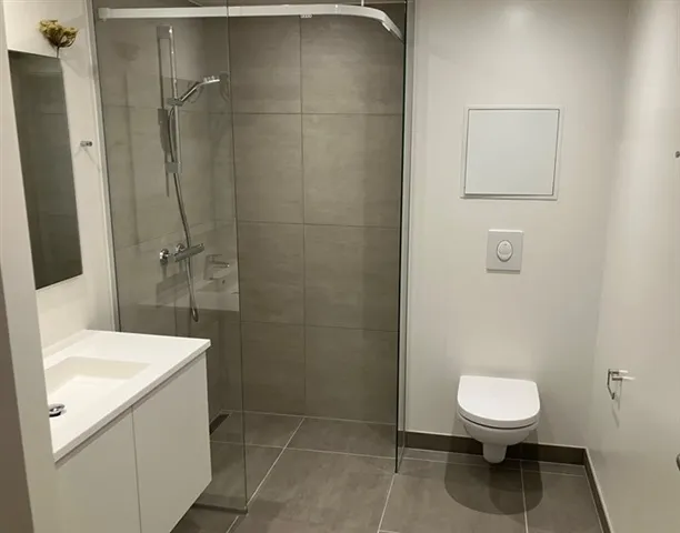 Salles de bain - Spacious Apartment on Bødkervej, Hobro