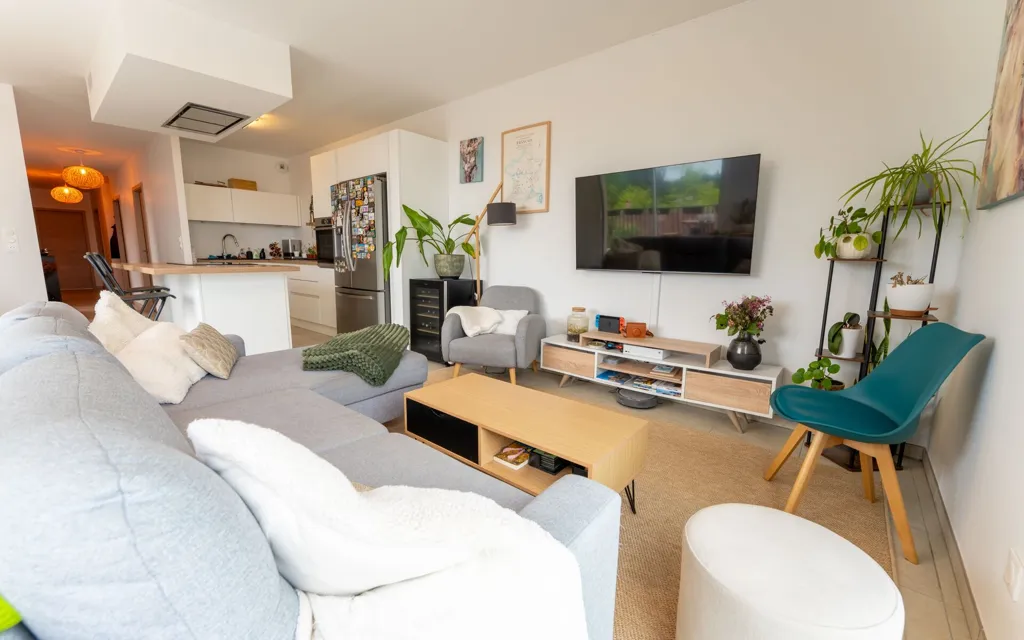 Séjour - Appartement récent avec terrasse à Thionville