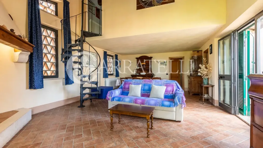Séjour - Rustic Property with Pool in Sarteano