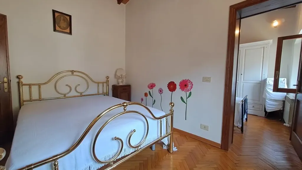 Chambres - Rustic-Style Terraced Apartment near Castellina