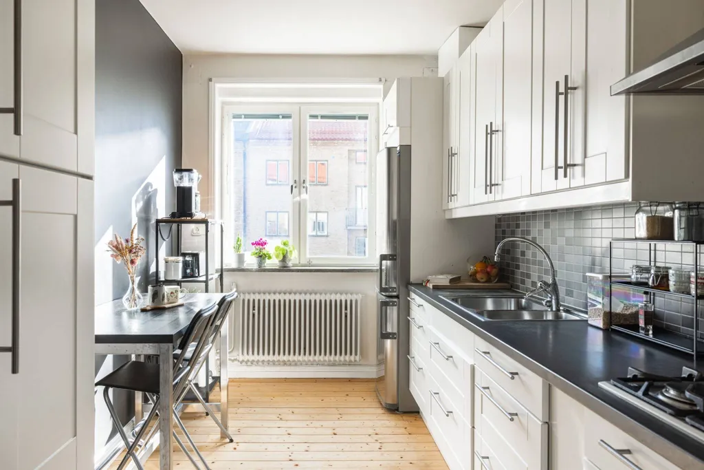 Köök - 1930s Character Flat with Garden in Möllevången