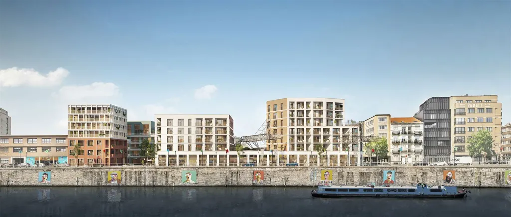 Studio Duplex avec Cour Intérieure à Molenbeek-Saint-Jean