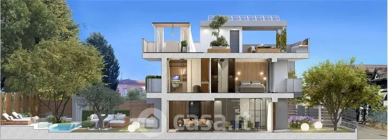 Contemporary Villa with Private Garden in Mozzate