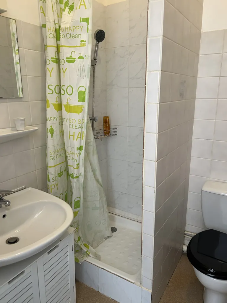 Salles de bain - Studio Meublé en Centre-Ville avec Ascenseur