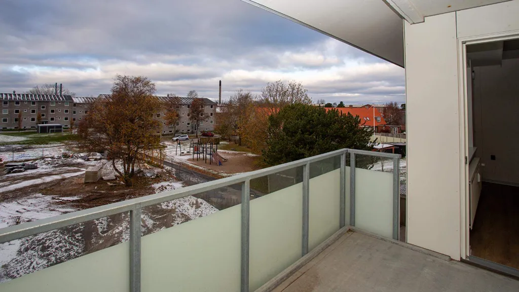 Balcon - Renovated Flat with New Kitchen in Frederikshavn