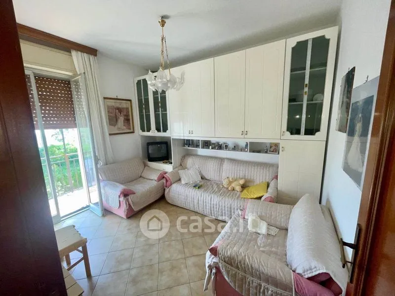 Séjour - Three-bedroom Apartment in Cristo Re, San Cataldo
