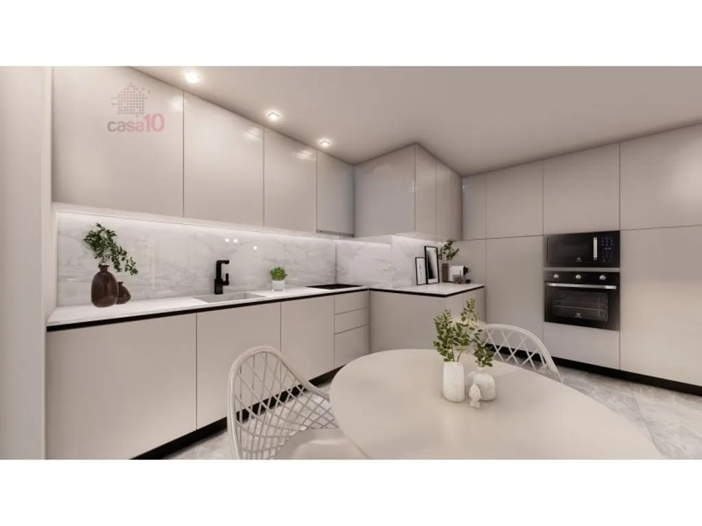 Köök - Luxury Apartment with River View in Odivelas