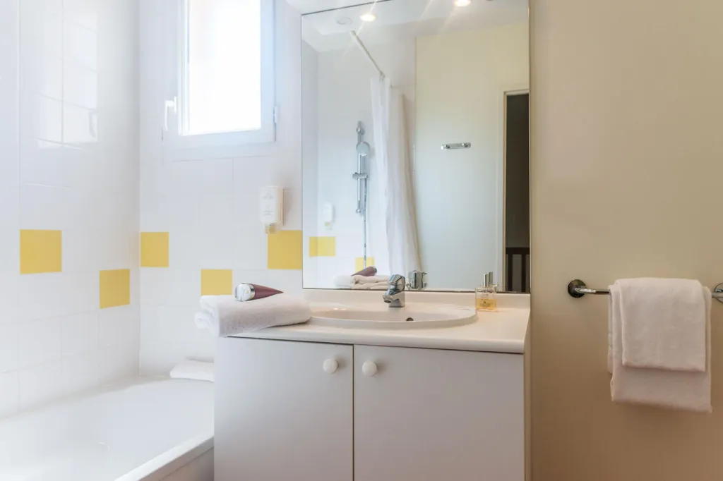 Salles de bain - Duplex meublé avec balcon à Nantes