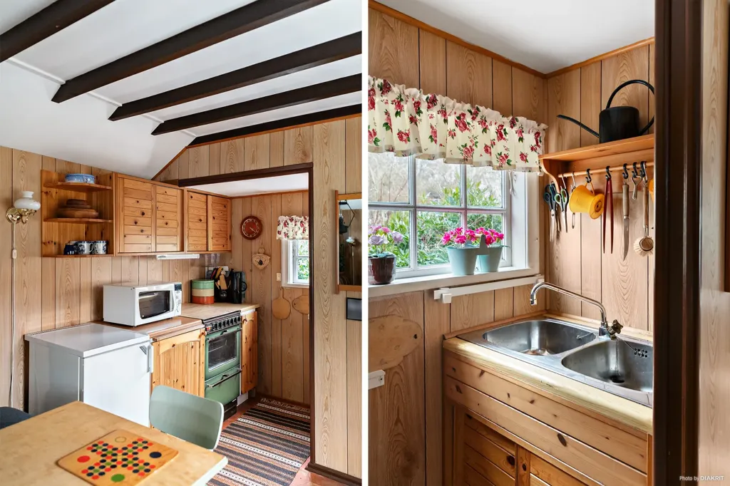 Cuisine - Charming Cottage with Orchard in Närlunda