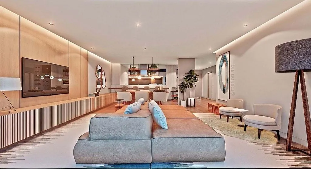 Séjour - Luxury T3 Flat with River Views in Barreiro
