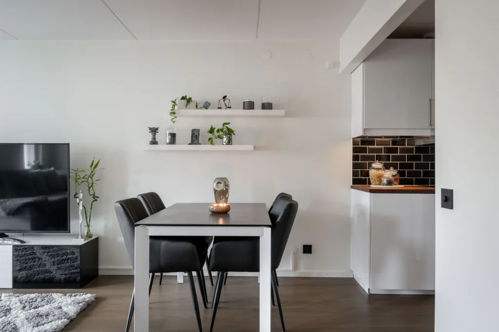 Söögituba - Apartment with Balcony in Central Borås