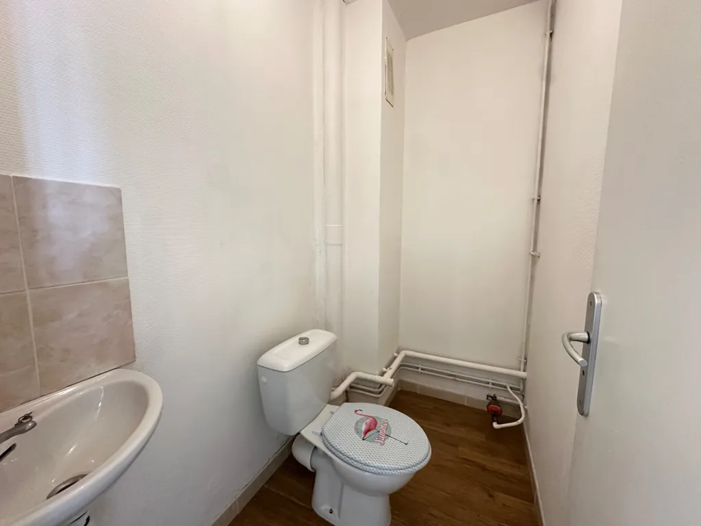 Bathrooms - 3-Bedroom Apartment with Panoramic View in Le Mans