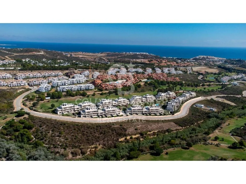 Aerial - Luxury Flat with Golf View in Casares