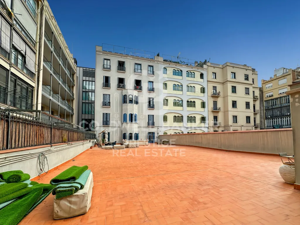 Terrass - Flat with Large Terrace in Eixample, Barcelona