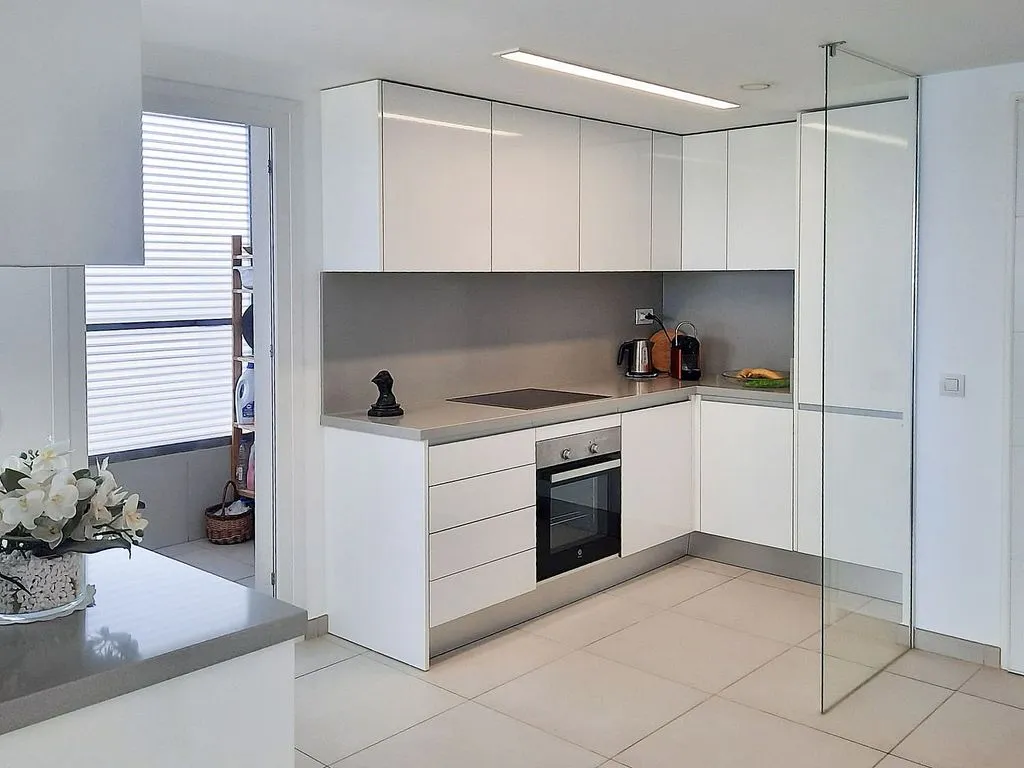 Kitchen - Penthouse with Sea View in Punta Prima