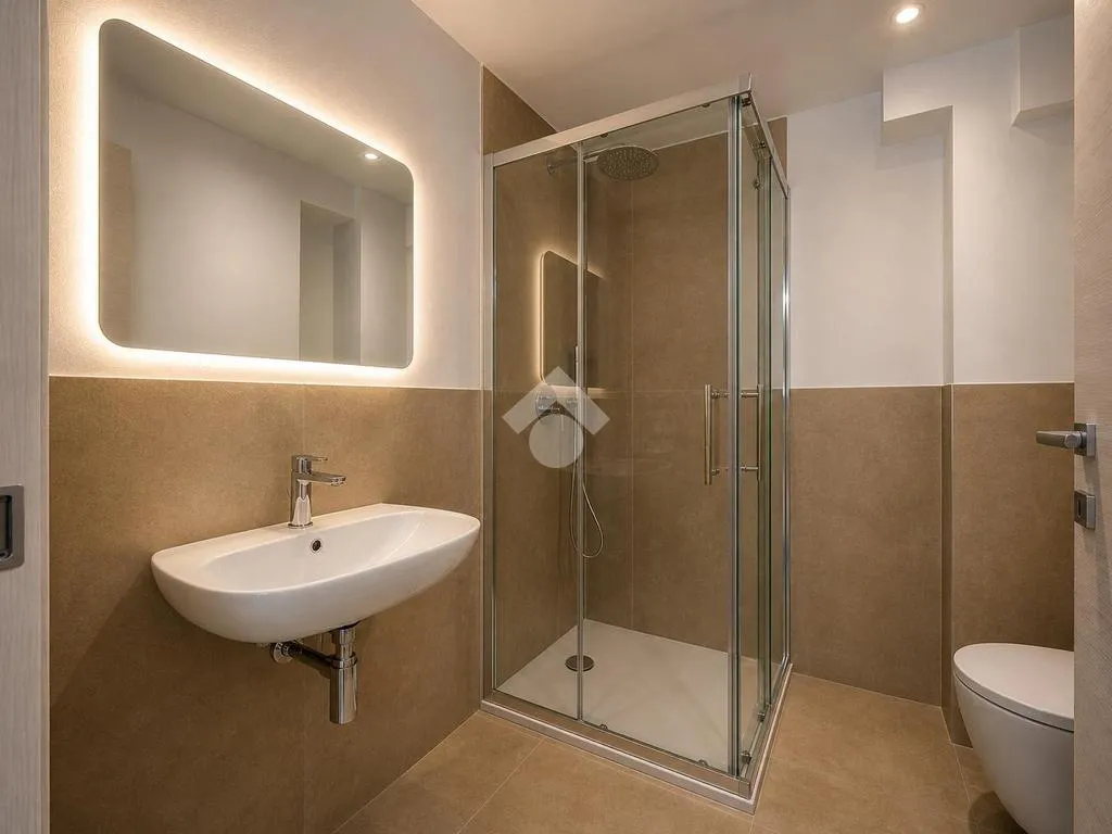 Bagni - Modernised Studio with Panoramic View in Bosco Chiesanuova