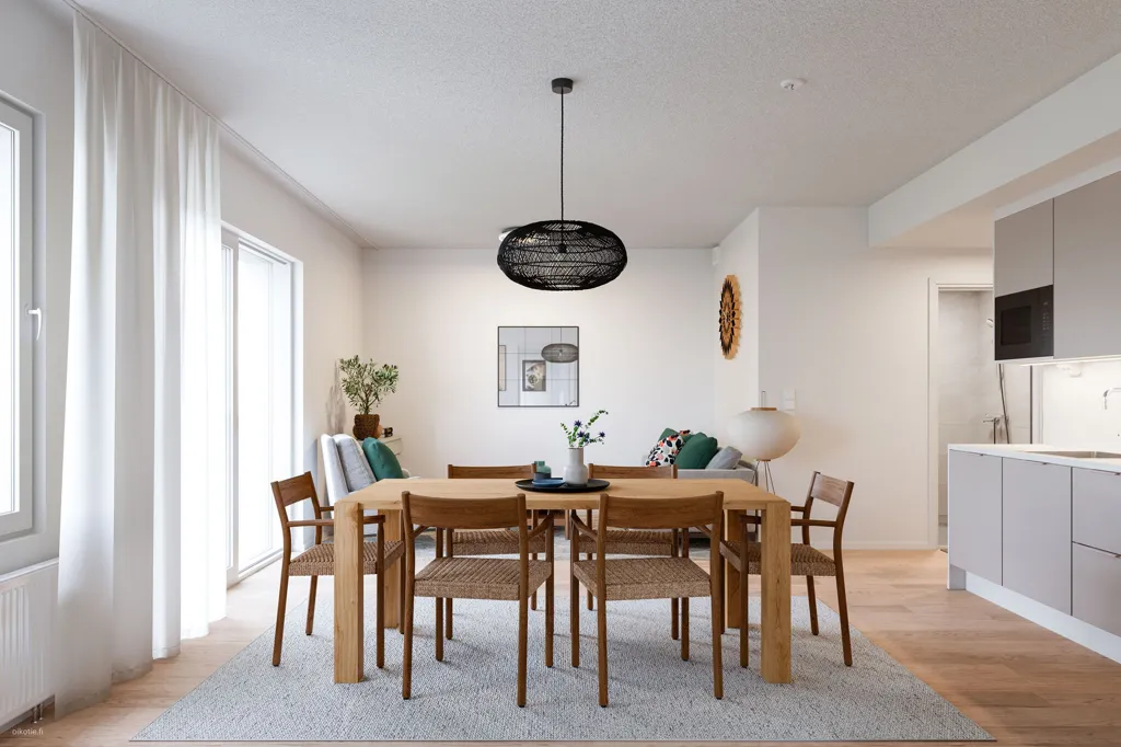 Söögituba - Corner Two-Bedroom with Functional Layout in Konala