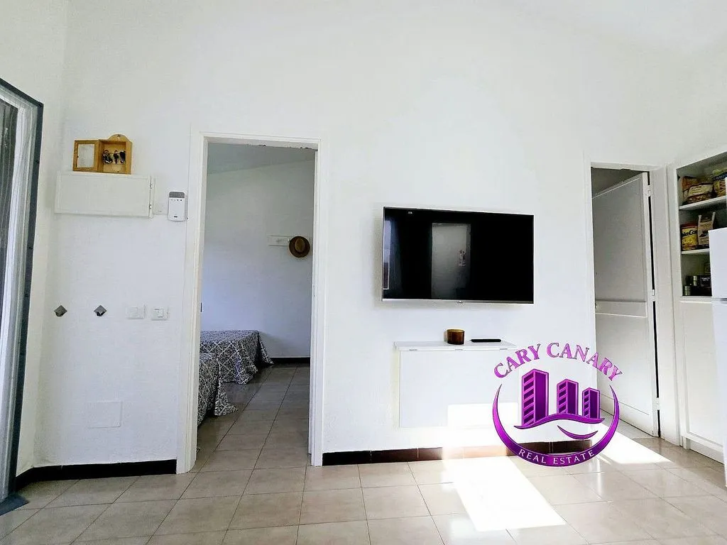 Living Room - Adosada with Pool in Maspalomas