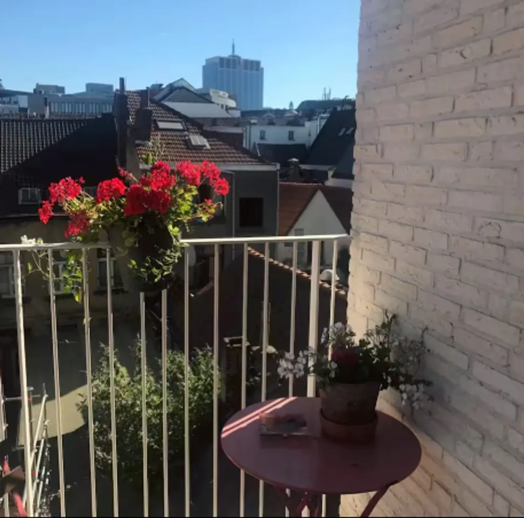 Balcon - Appartement 1 chambres à Bruxelles