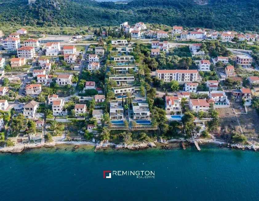 Õhuvaade - Modern Villa with Sea View on Adriatic Coast