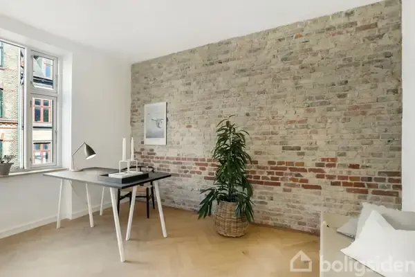Living Room - Apartment with Balcony in Frederiksberg