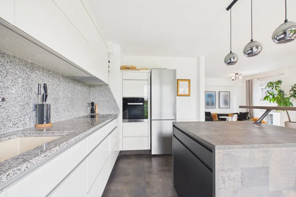 Cuisine - Duplex 3 Chambres avec Balcon à Dudelange