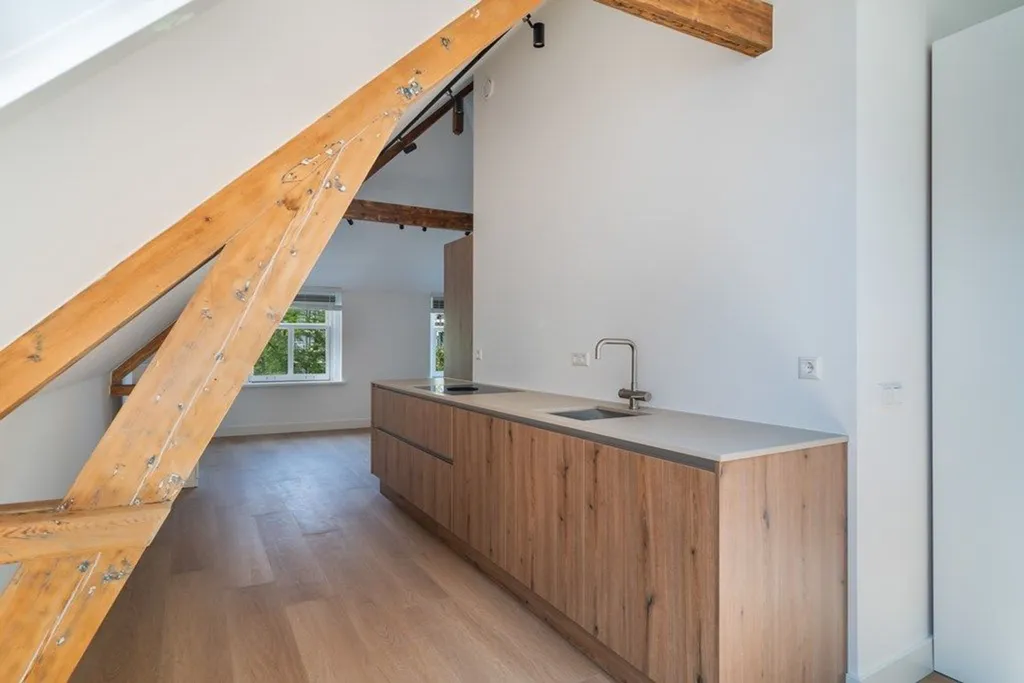 Köök - Renovated Loft in Zeeheldenkwartier, The Hague