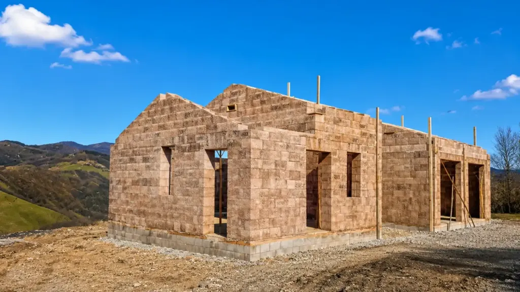 Exterior - New Villa with Mountain View in Talignano