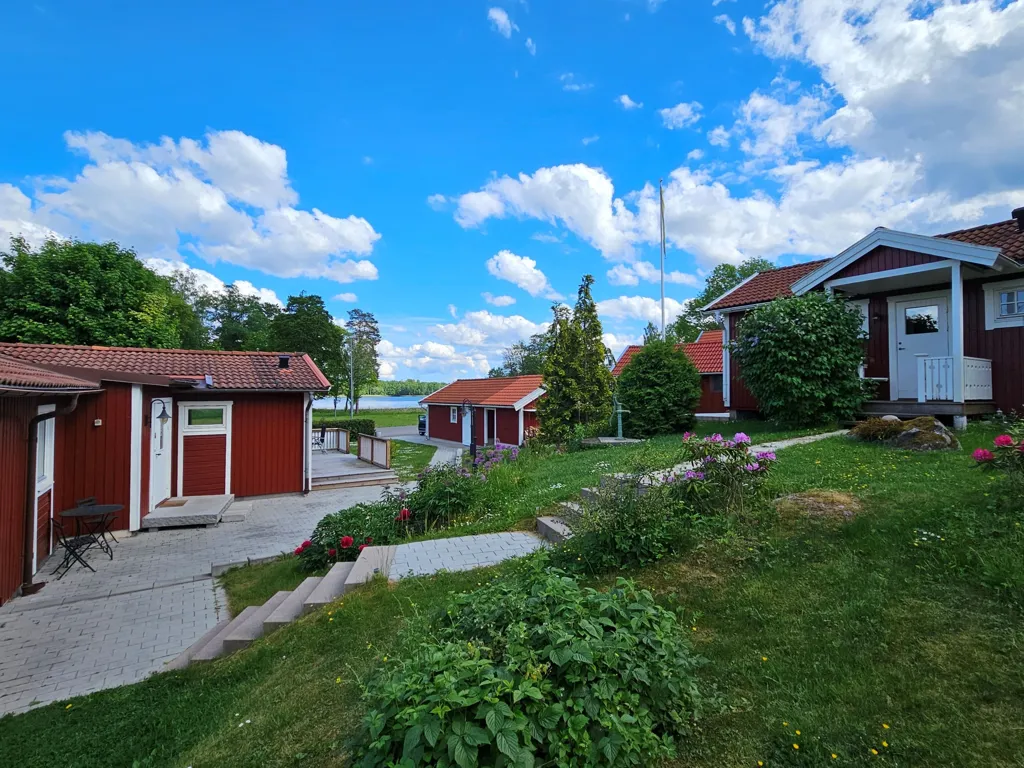 Jardin - Modern House with Lake View in Rimforsa