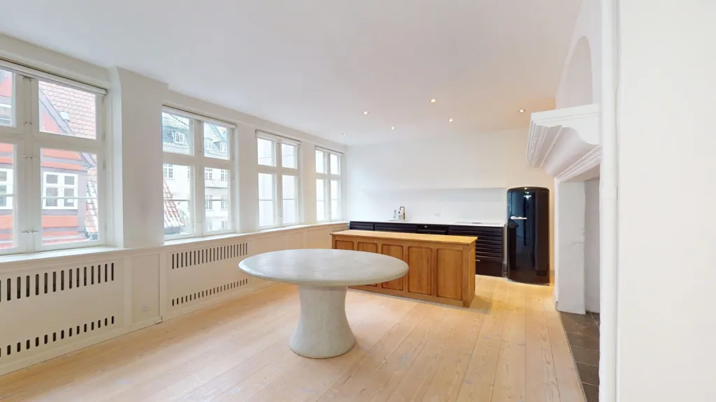 Cuisine - Apartment with Private Garage in Frederiksstaden