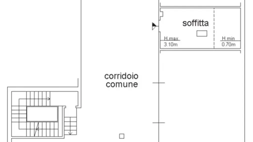 Plan - Spacious Apartment with Mountain View in Coggiola