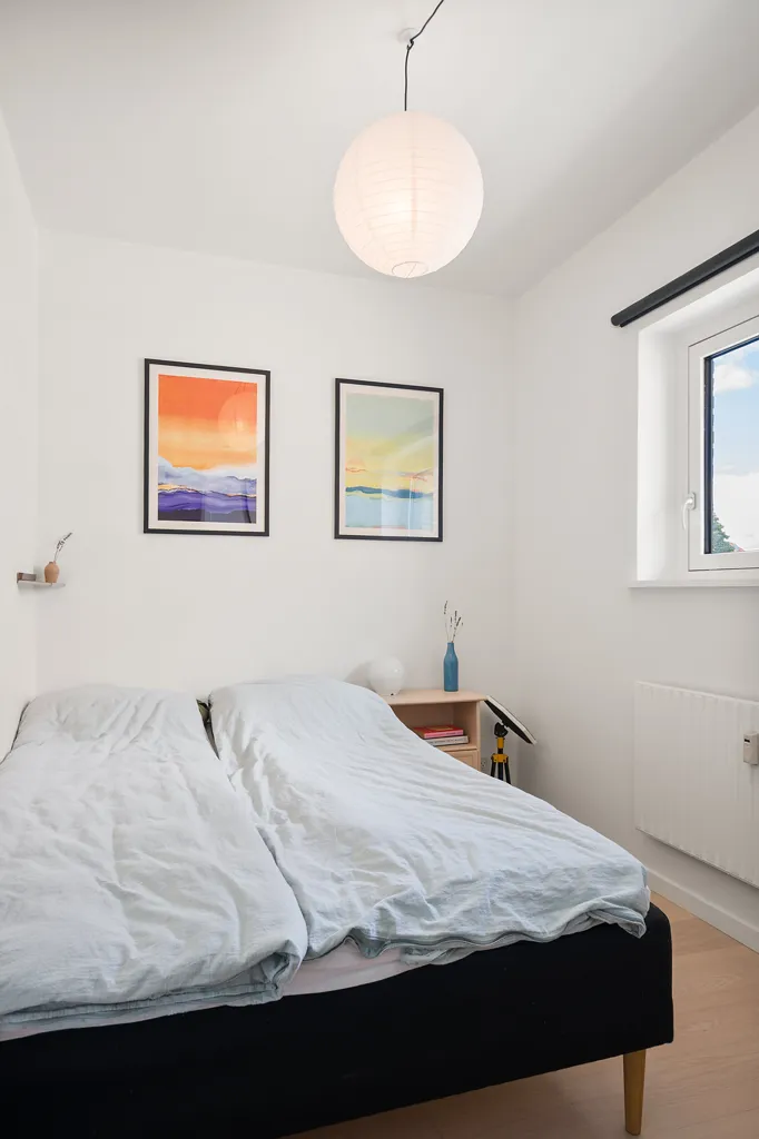 Chambres - 2-Bed Apartment with Terrace in Vanløse