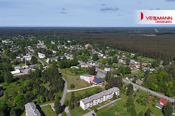 Õhuvaade - Fully Renovated Flat with Balcony in Kilingi-Nõmme